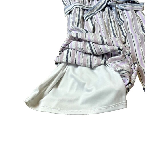 Justice Girl's Jumpsuite Romper XL Plus White Silver Sleeveless - Picture 7 of 7